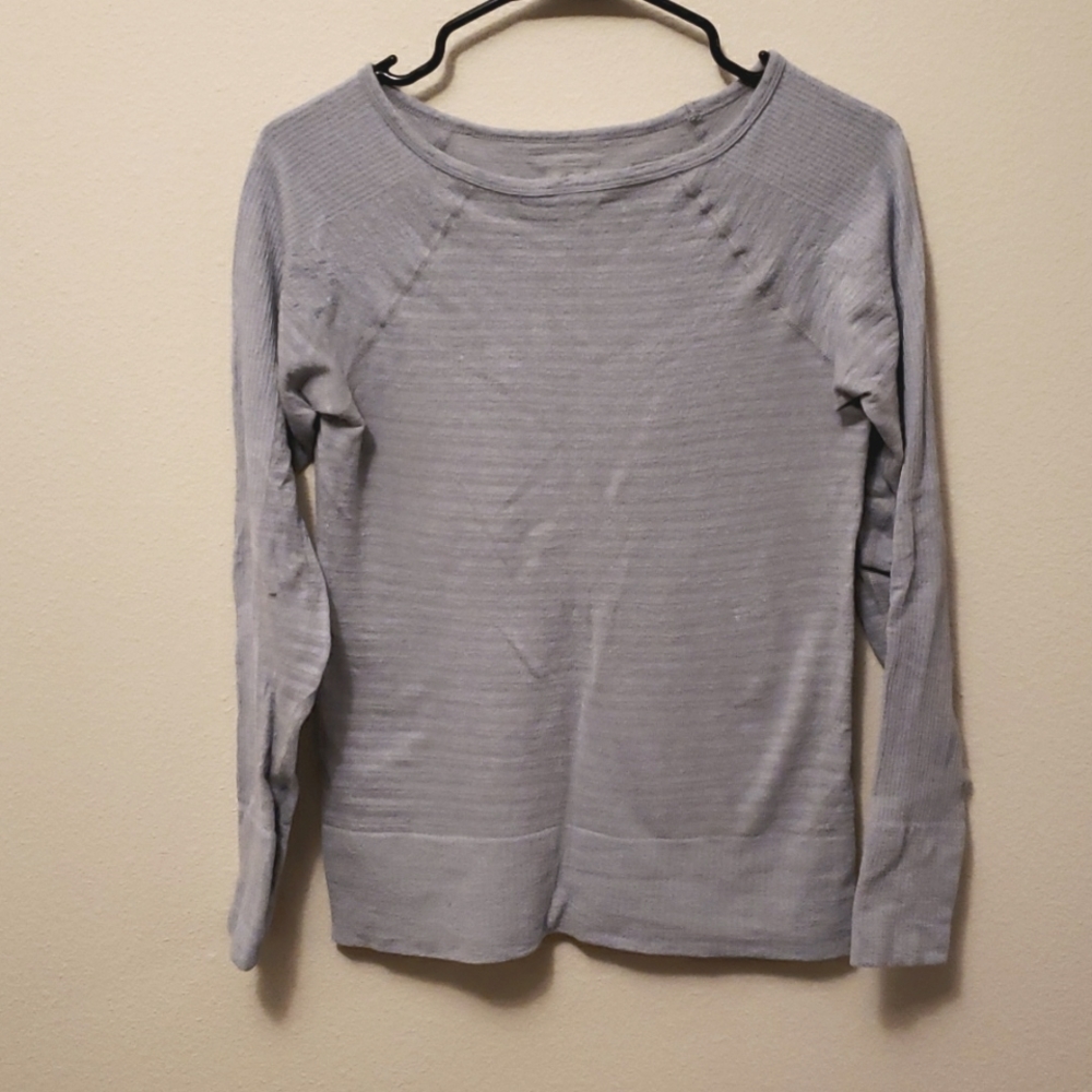 Athleta Woodridge wool and lyocell base layer long sleeve